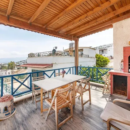 Sea View Cozy House With Bbq And Garden In Bodrum 3* Karabağ